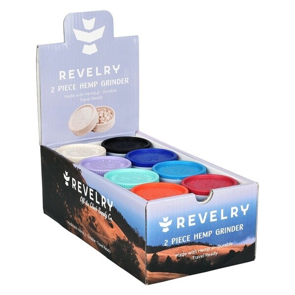 Revelry Hemp Grinder (2 Piece)