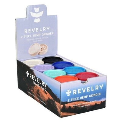 Revelry Hemp Grinder (2 Piece)