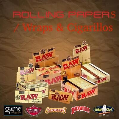 Rolling Papers/Wraps &amp; Cigarillos
