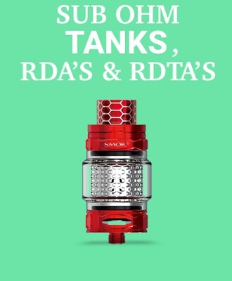 Sub Ohm Tanks, RDA&#39;s &amp; RDTA&#39;s