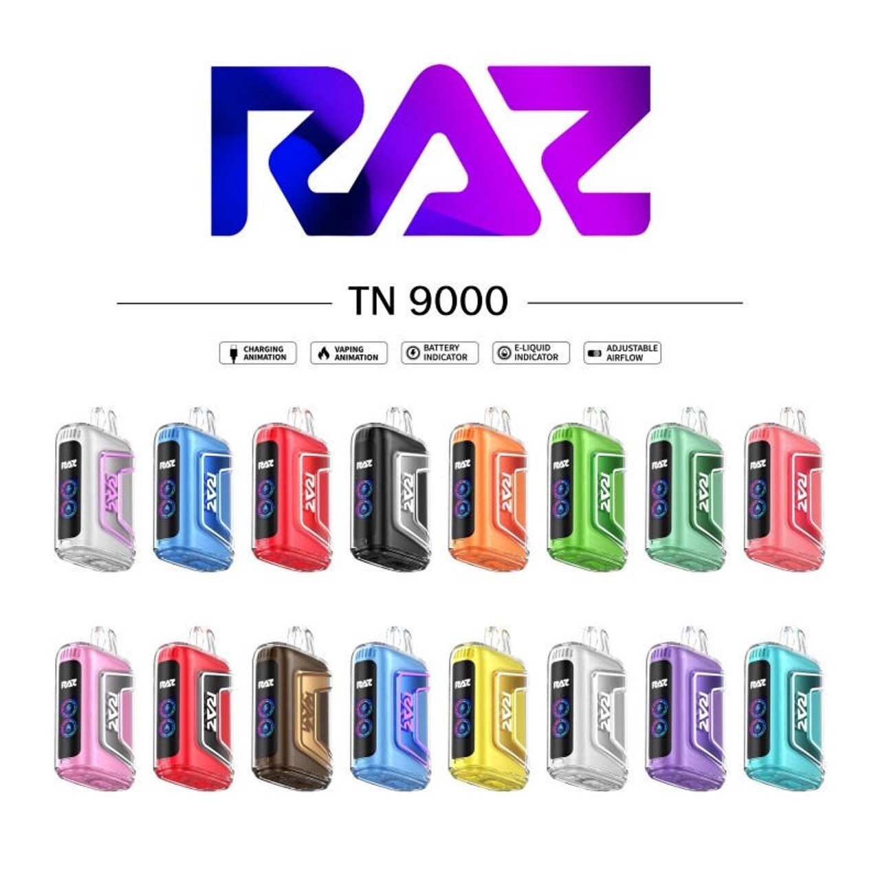 RAZ TN Disposable (9,000 Hits)