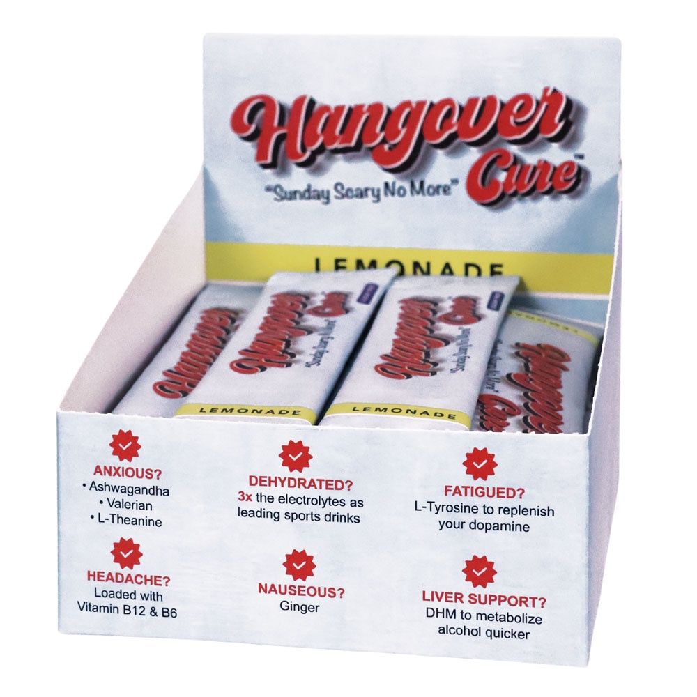 Hangover Cure Drink Mix (20CT DISPLAY)-(1 UNIT)