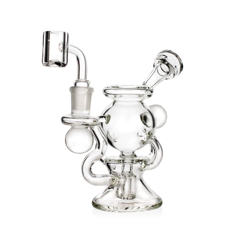 MJA Type Glass Dab Rig Recyclers