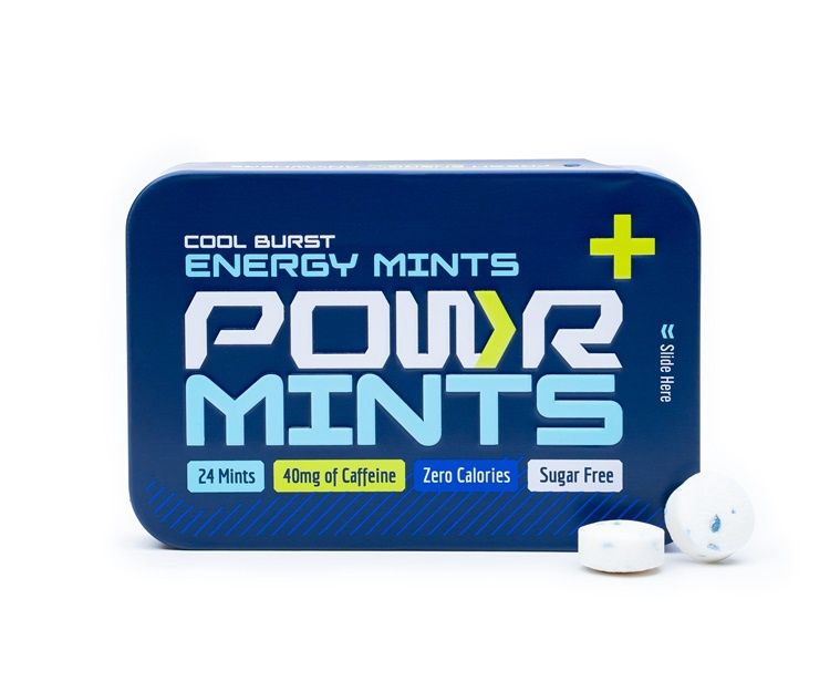 POWER MINTS-CAFFEINATED MINTS (4MG CAFFEINE PER MINT)
