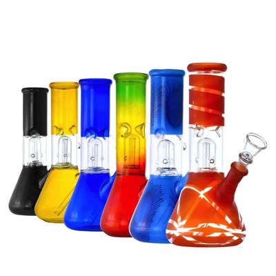 Small Single Perc Colored Bong