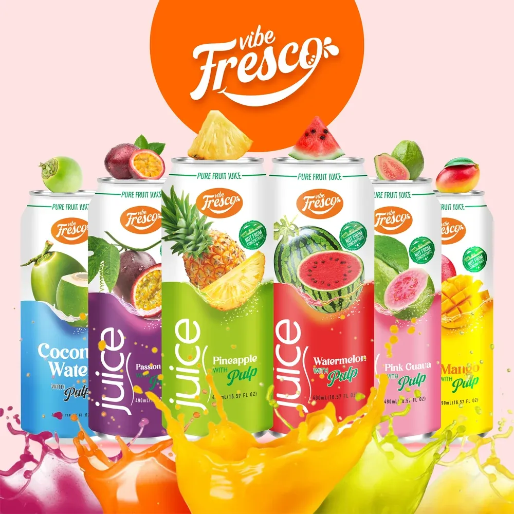 Vibe Fresco (490ML) Can-(24ct/Case)