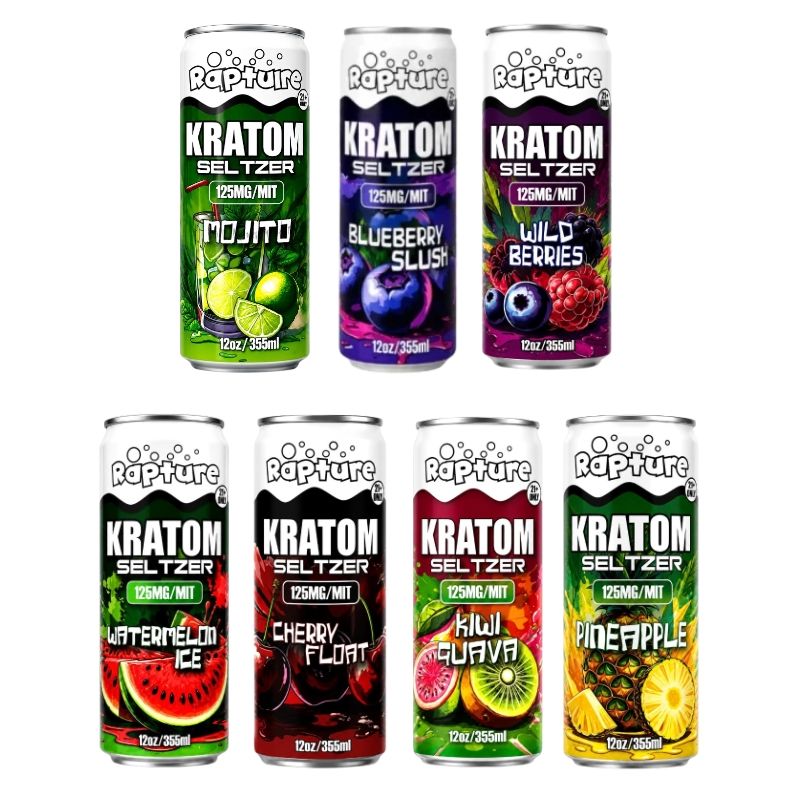 Rapture Kratom Seltzer "125mg MIT"