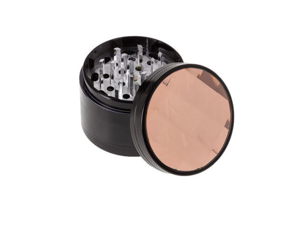 ALUMINUM GRINDER MIRROR TOP