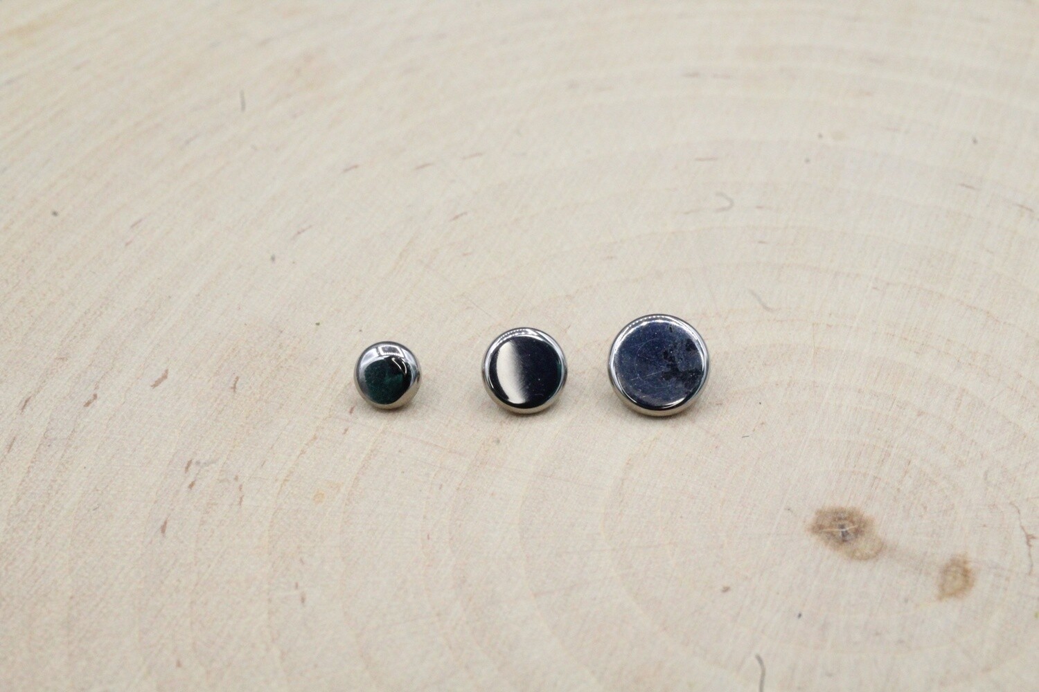 Threaded Disc Ends, Gauge: 16g, Disc Size: 3mm