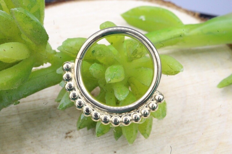Yellow Gold Latchmi Rings