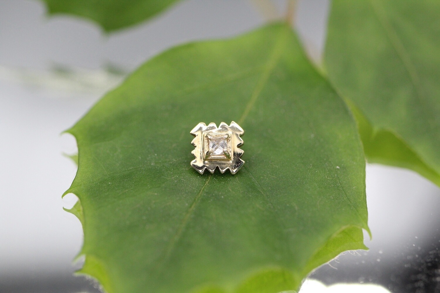 Threaded Rose Gold The Tawapa, Gauge: 16g