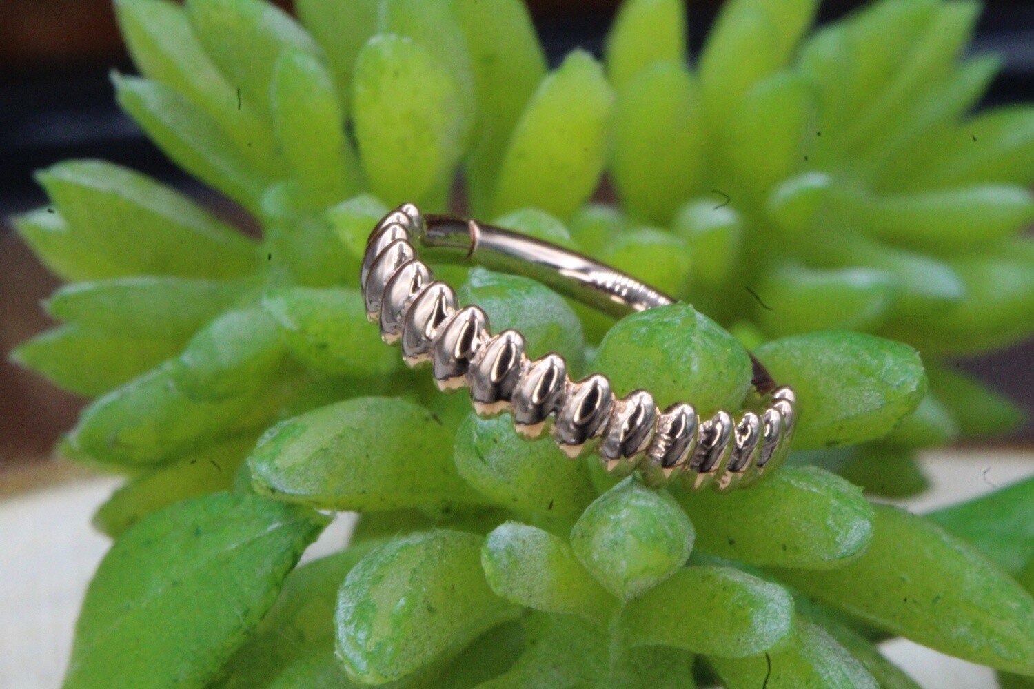 Rose Gold Linear Seam
