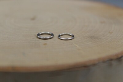 Steel/Titanium Rings
