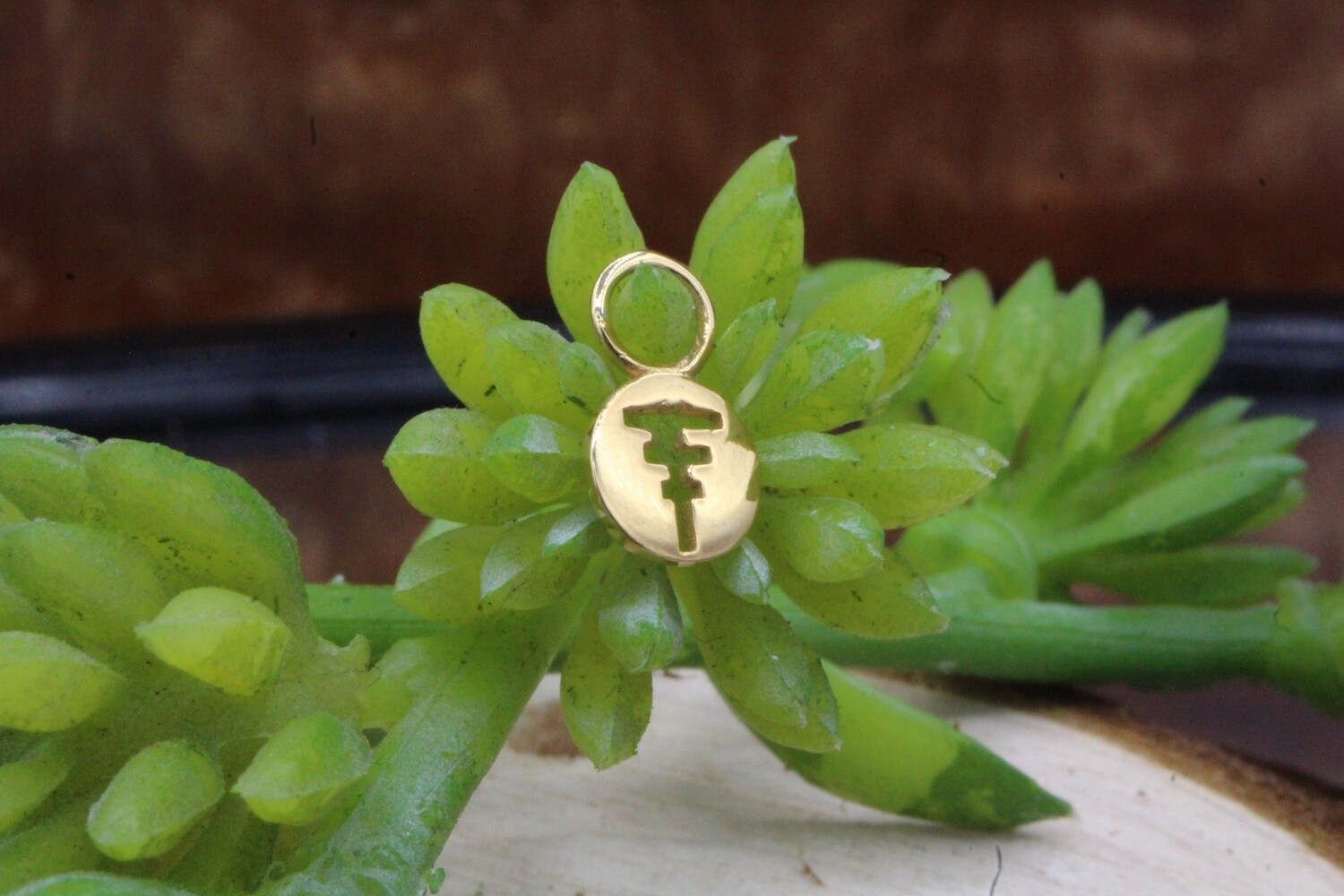 Yellow Gold Tawapa Charms, Style: Sigil