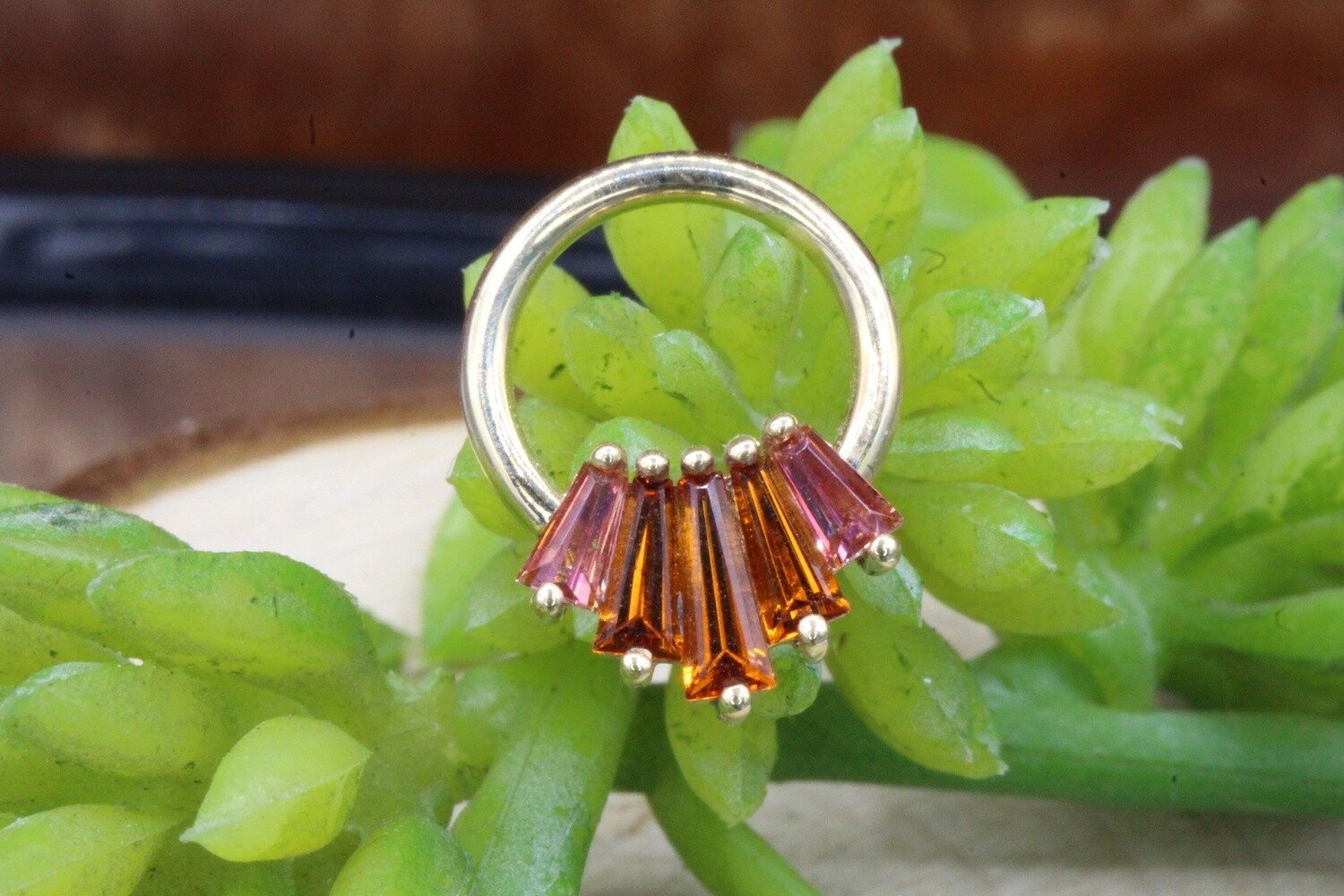 Yellow Gold Oceane 5 Seam