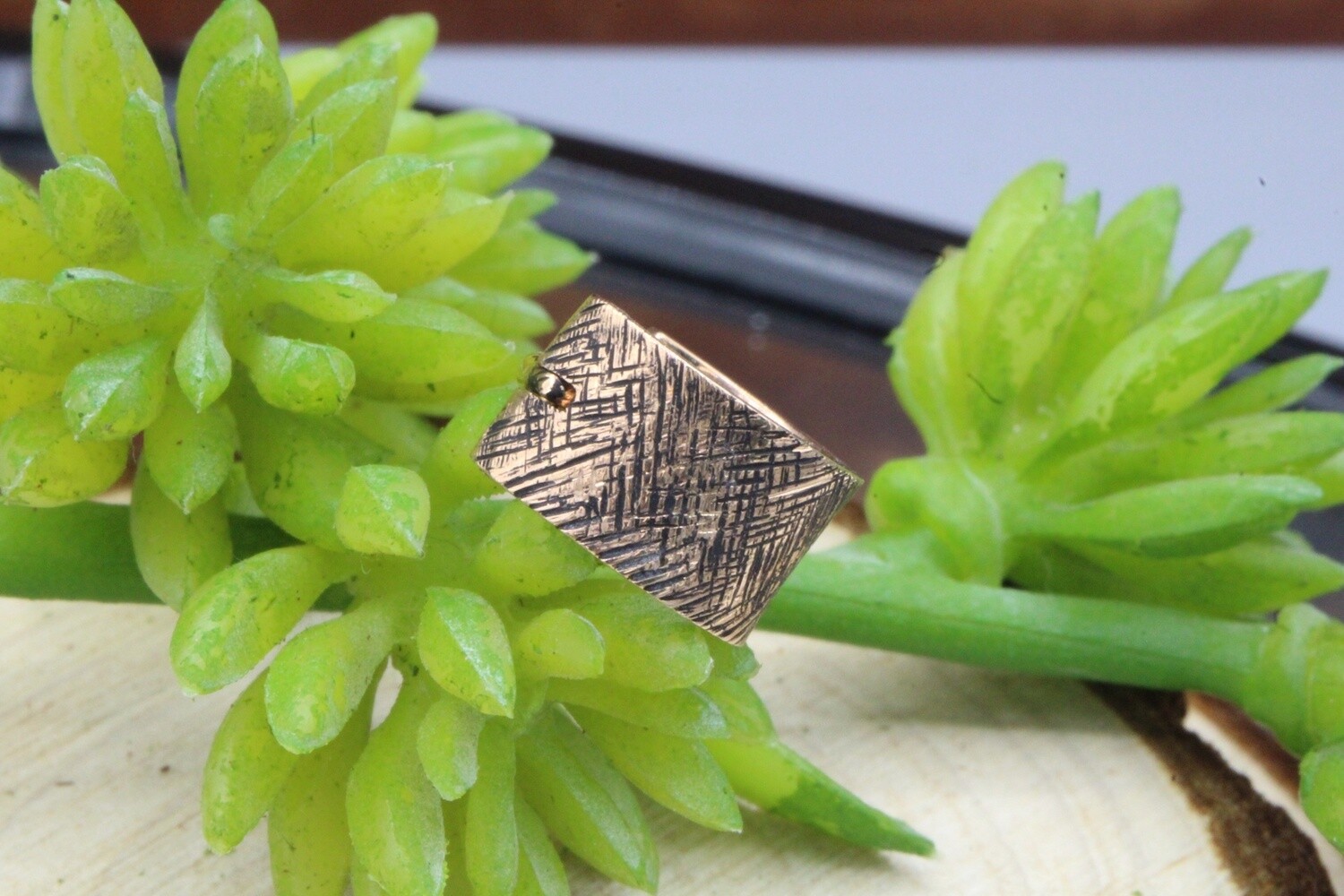 Rose Gold Elysian Hinge Ring