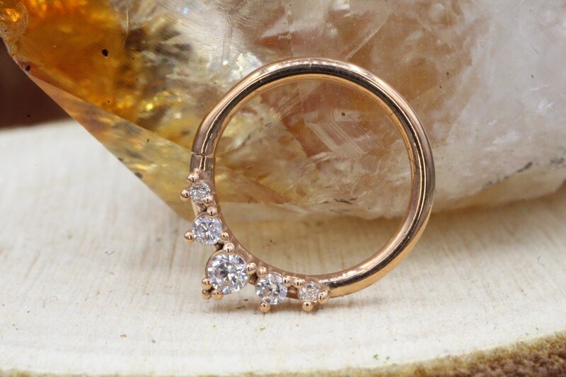 Rose Gold Throne Seam