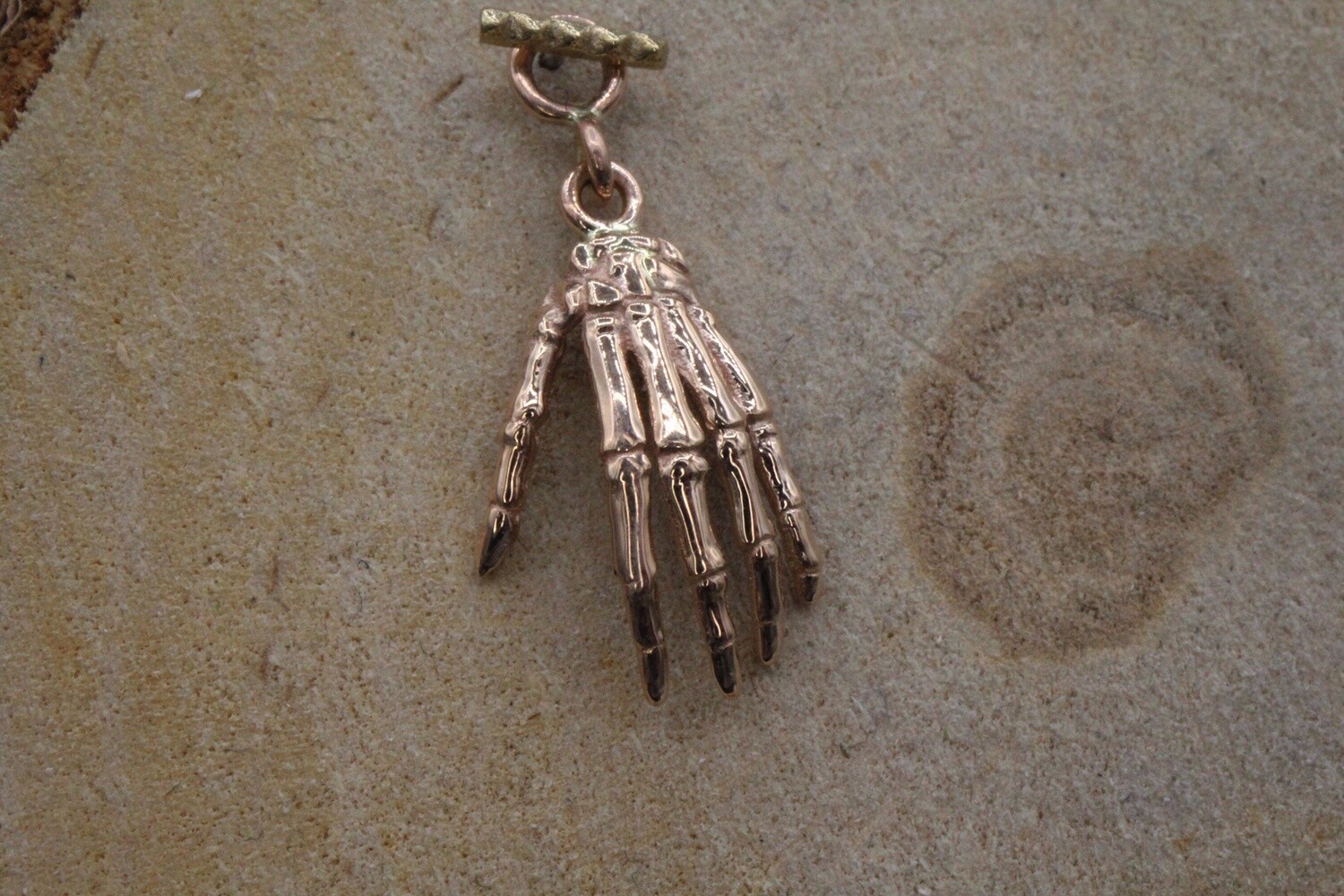 Rose Gold Crypt Keeper Charm