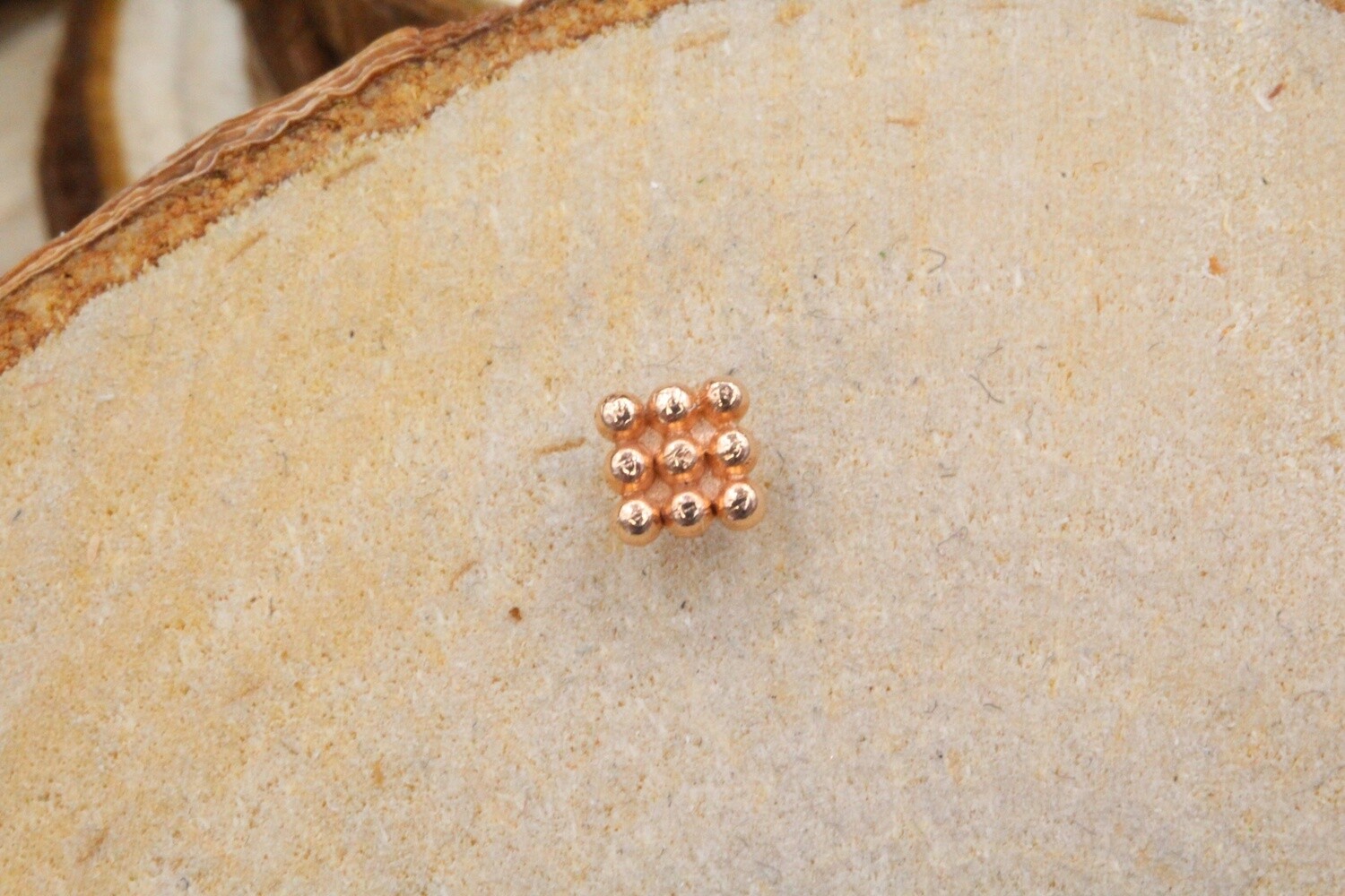 Threadless Rose Gold Bella Square Top