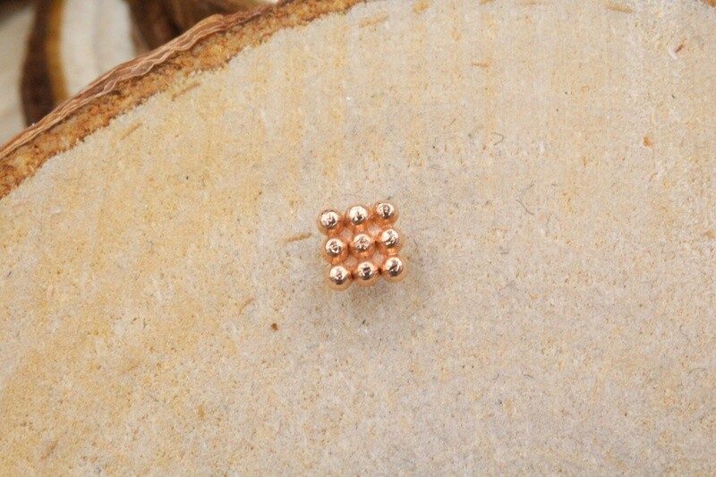 Threadless Rose Gold Bella Square Top