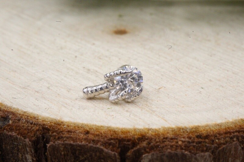 Threadless White Gold Tiamat Top