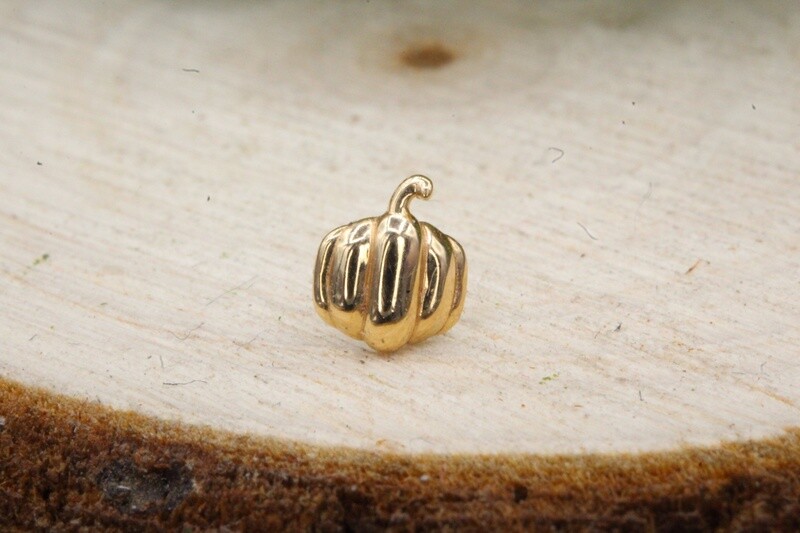 Threadless Yellow Gold Pumpkin
