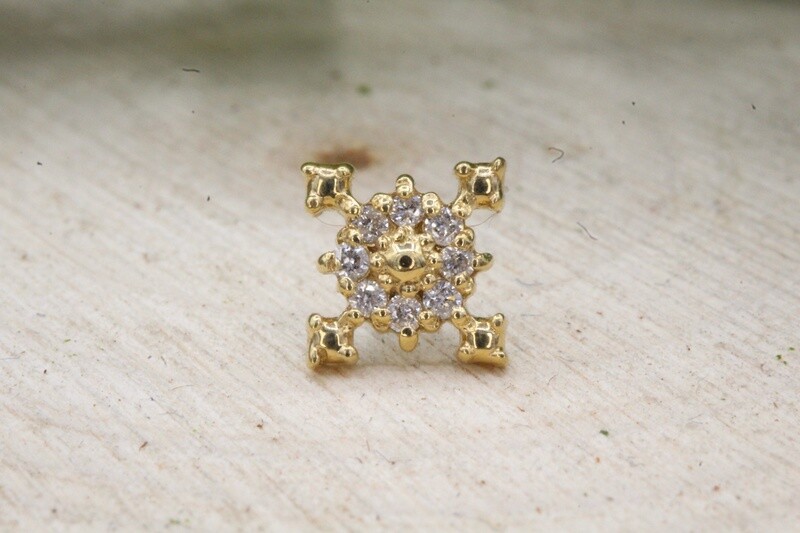 Threadless Yellow Gold Idol Top