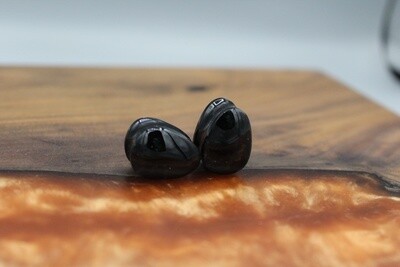 Double Flare Teardrop Glass Plugs