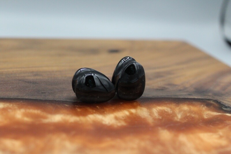 Double Flare Teardrop Glass Plugs