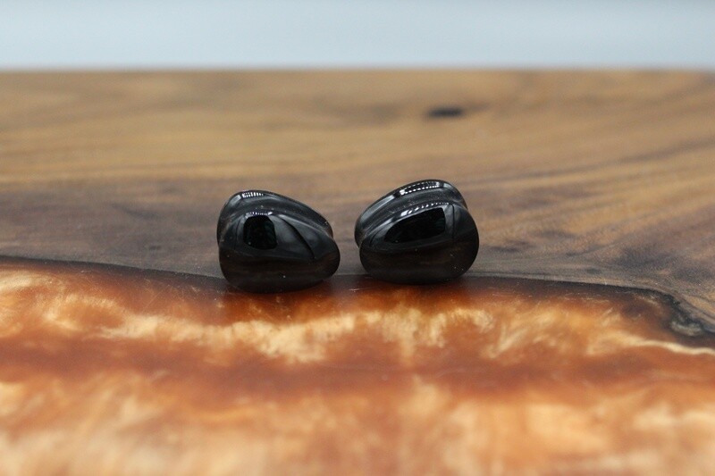 Double Flare Teardrop Glass Plugs