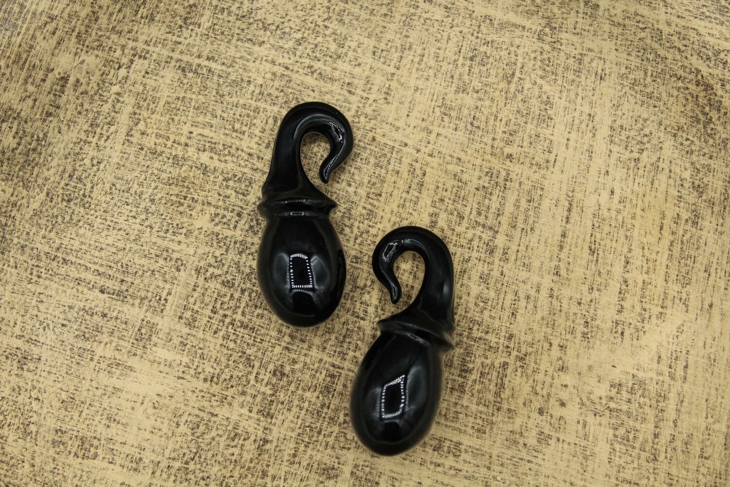 Black Obsidian Bulb Weights