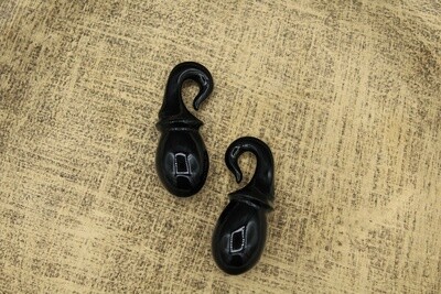 Black Obsidian Bulb Weights