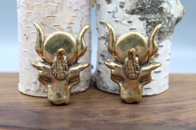 Brass Bull Weights