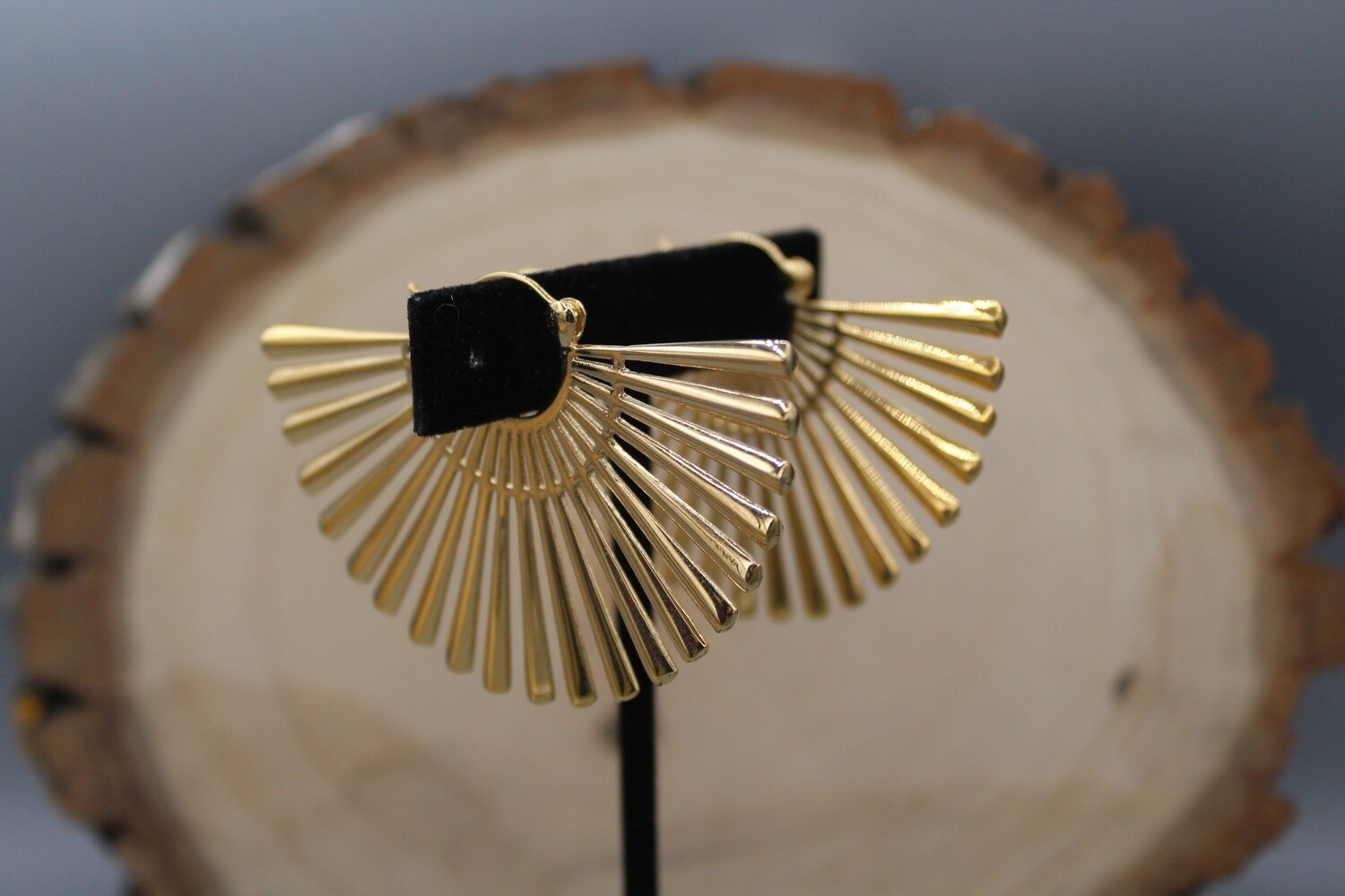 Luz Hoops, Material: Yellow Gold Plated