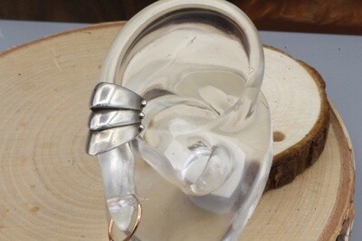 Plated Little Armored Ear Cuff