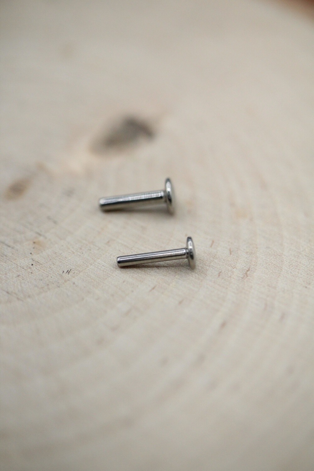 Titanium Threaded Fixed Flatback Posts