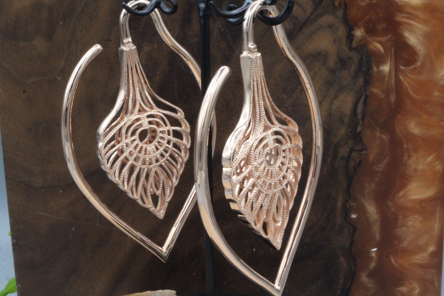 Kavadi Weights, Gauge: 6g, Material: 22k Plated Rose Gold