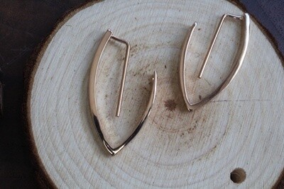 Plated Kitten Tears Earrings