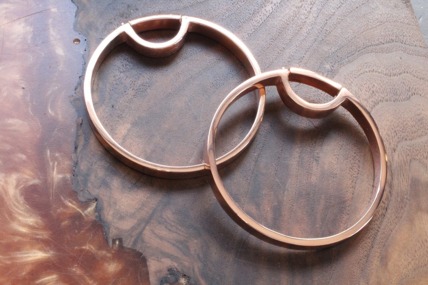 Orion Weights, Gauge: 0g, Material: 22k Plated Rose Gold