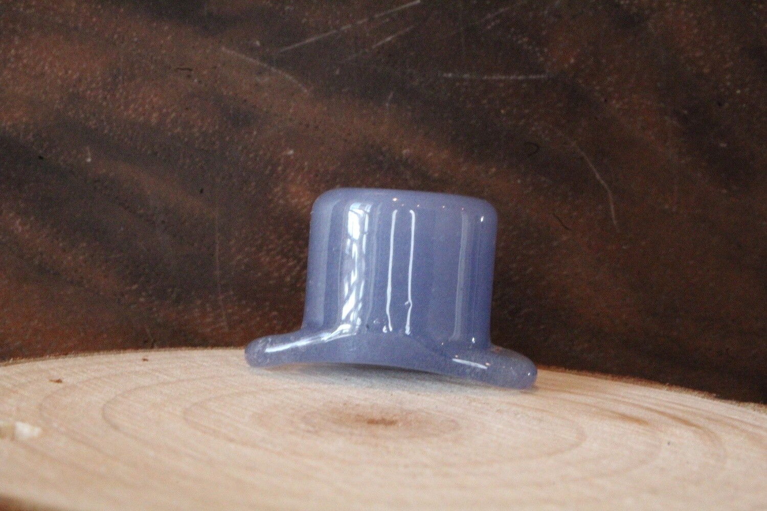 T-Shaped Glass Labrets, Gauge: 9/16&quot;, Colour: Arctic Blue, Length: 3/8&quot;