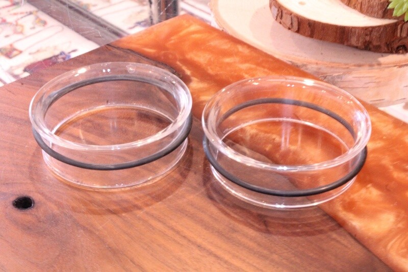 Single Flare Glass Eyelets