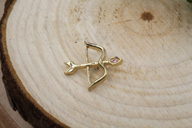 Threaded Yellow Gold High Strung Top