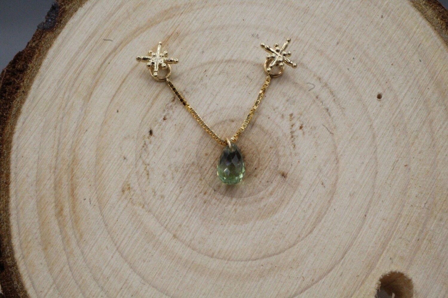 Yellow Gold Briolette Chain