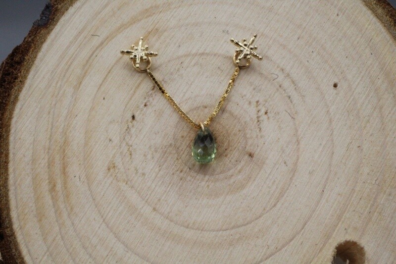 Yellow Gold Briolette Chain