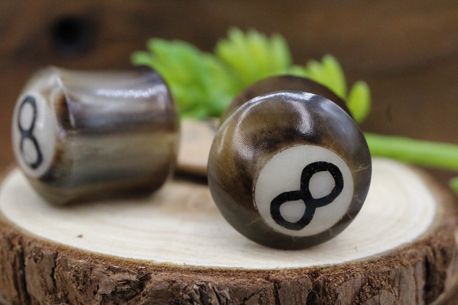Discount 3/4&quot; Plugs and Eyelets, Type: 1., Style: Double Flare, Material: Horn