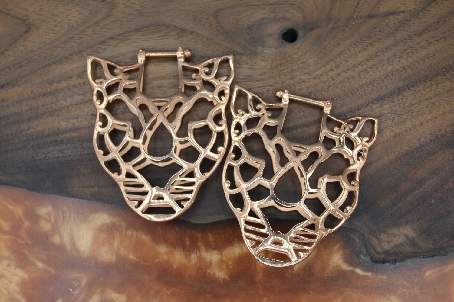 Plated Panthro Weights, Gauge: 8g, Material: 22k Plated Rose Gold