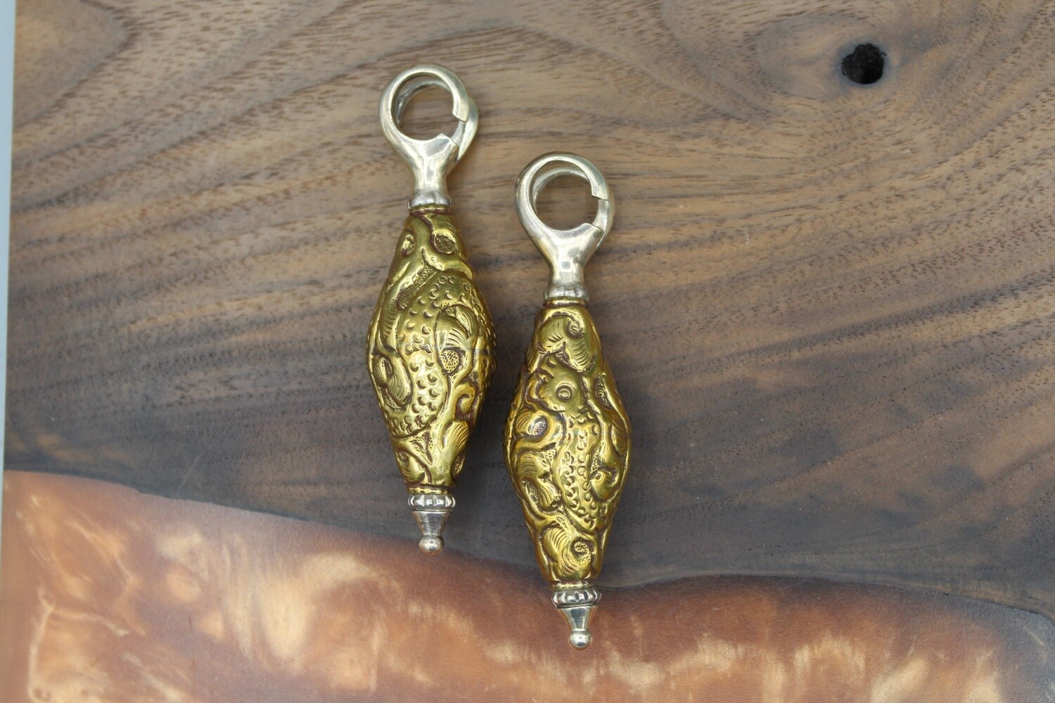Morton Manley Weights, Gauge: 7/16&quot;, Material: Sterling Silver/Yellow Brass