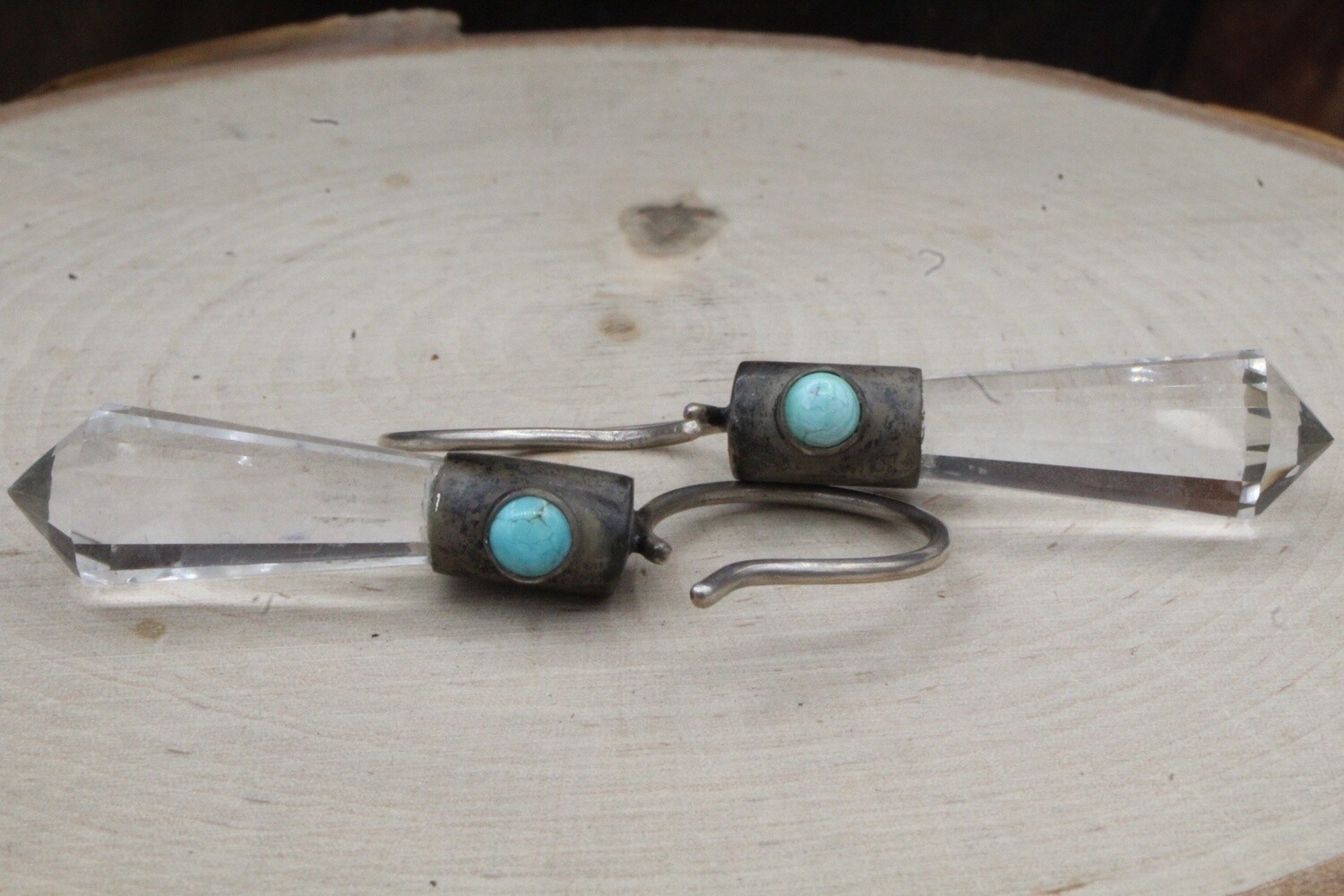 Datura Hook Earrings, Gauge: 16g
