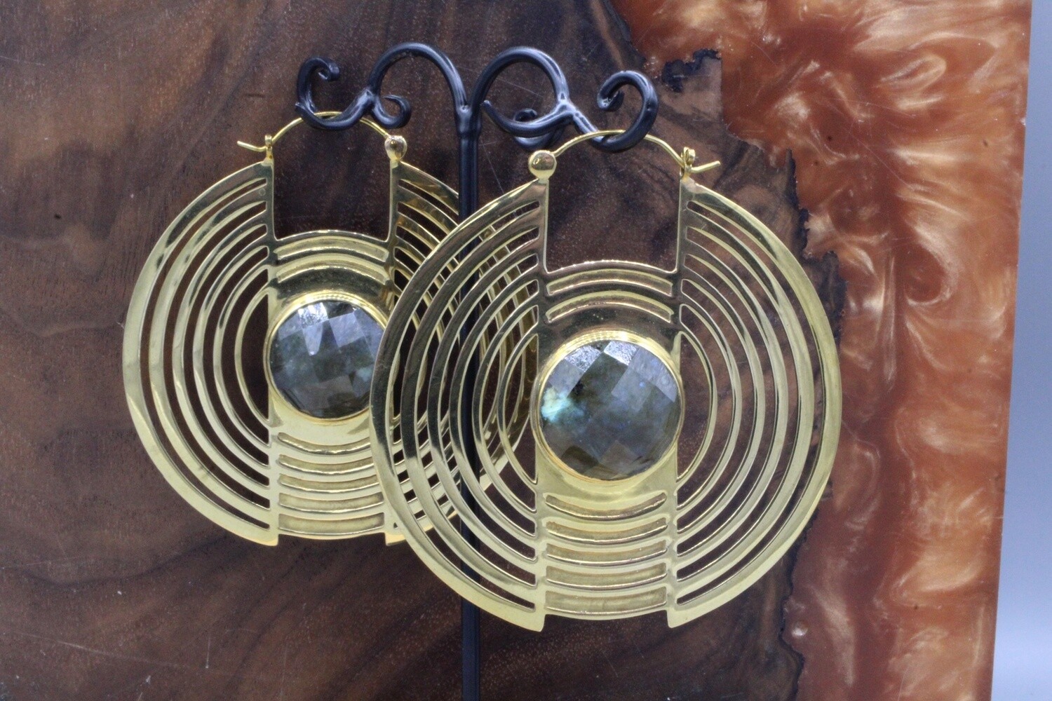 Hi-Fi Hoops, Stone: Labradorite