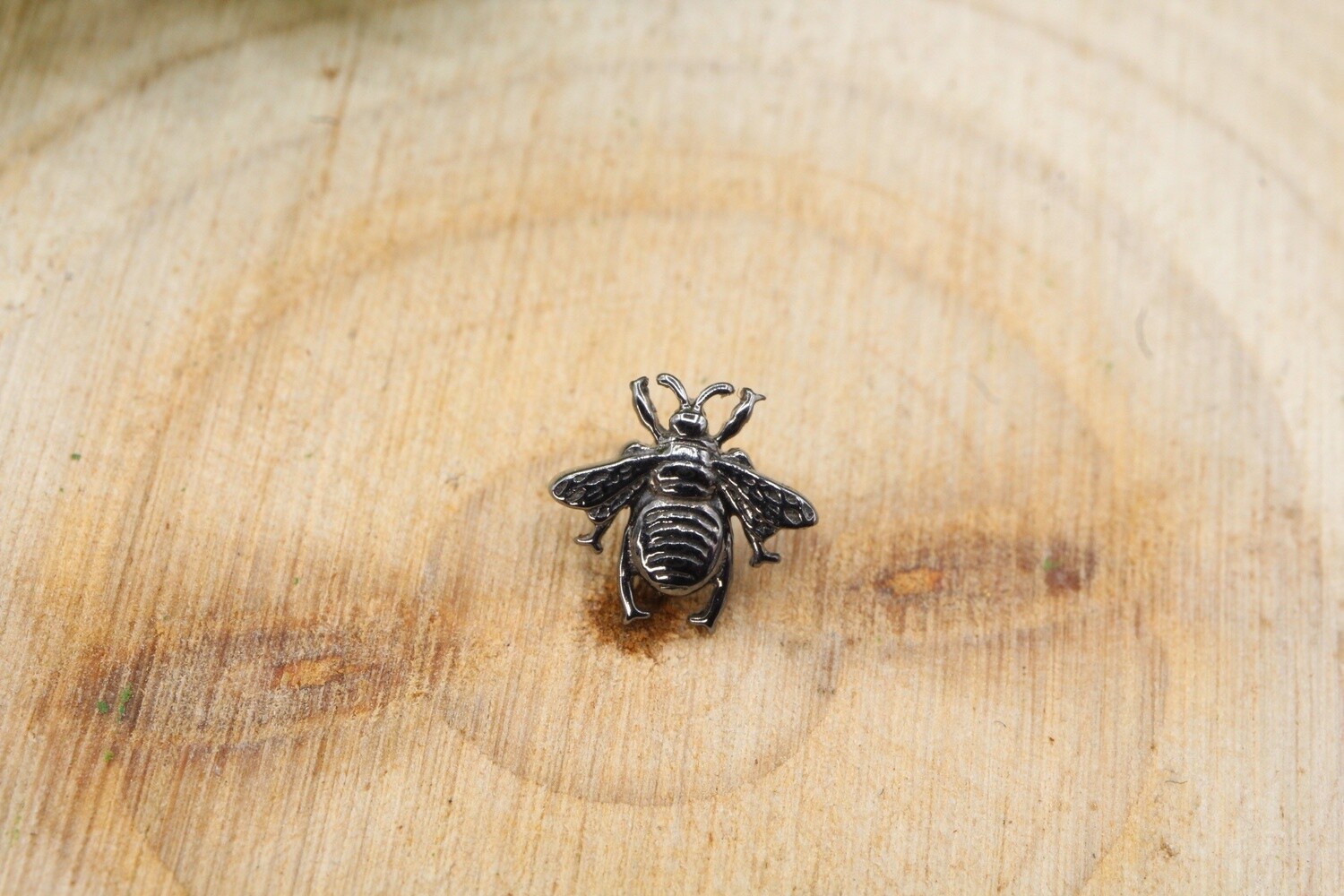 Threaded Black Rhodium BumbleBee